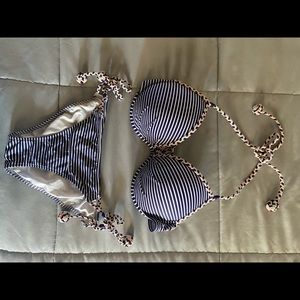 Victoria’s Secret striped bikini set